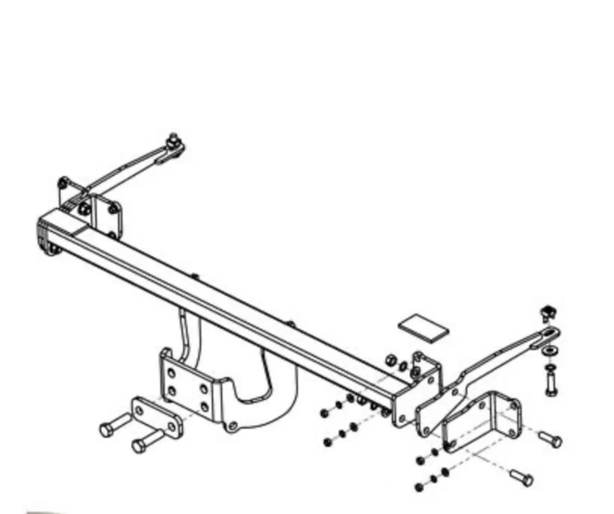 New towbar transit connect 2013+ - Image 2