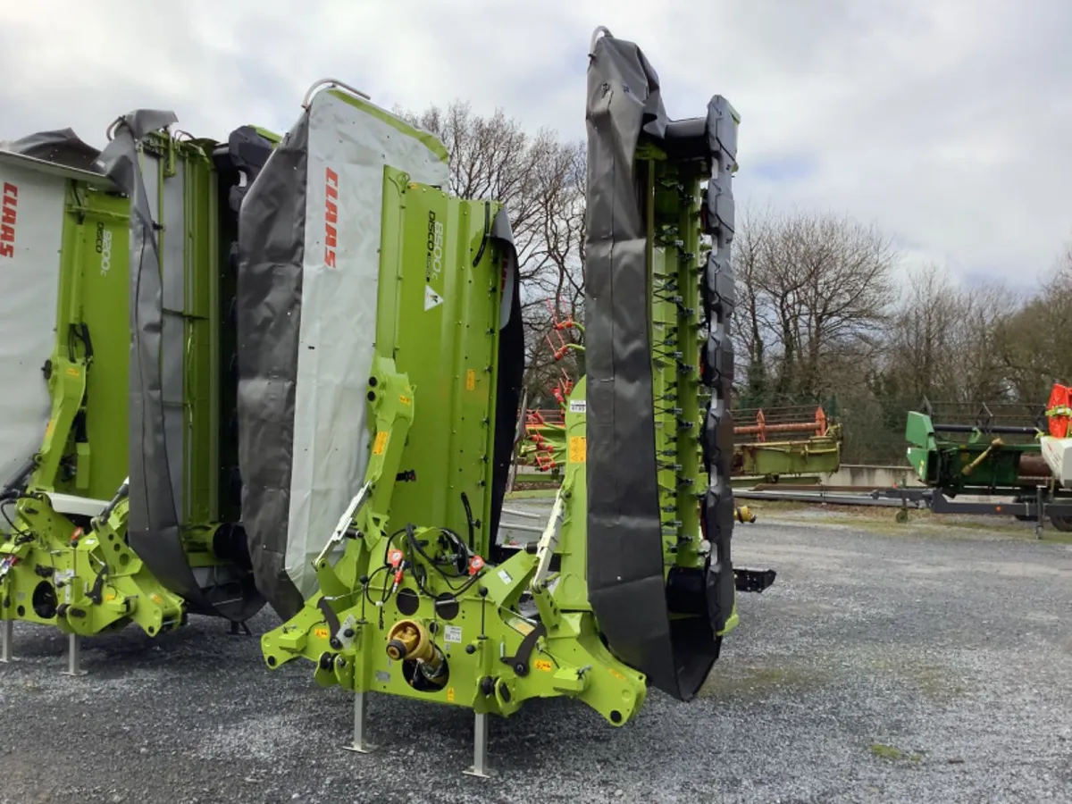 Claas mowers @ Kelly’s of Borris - Image 1