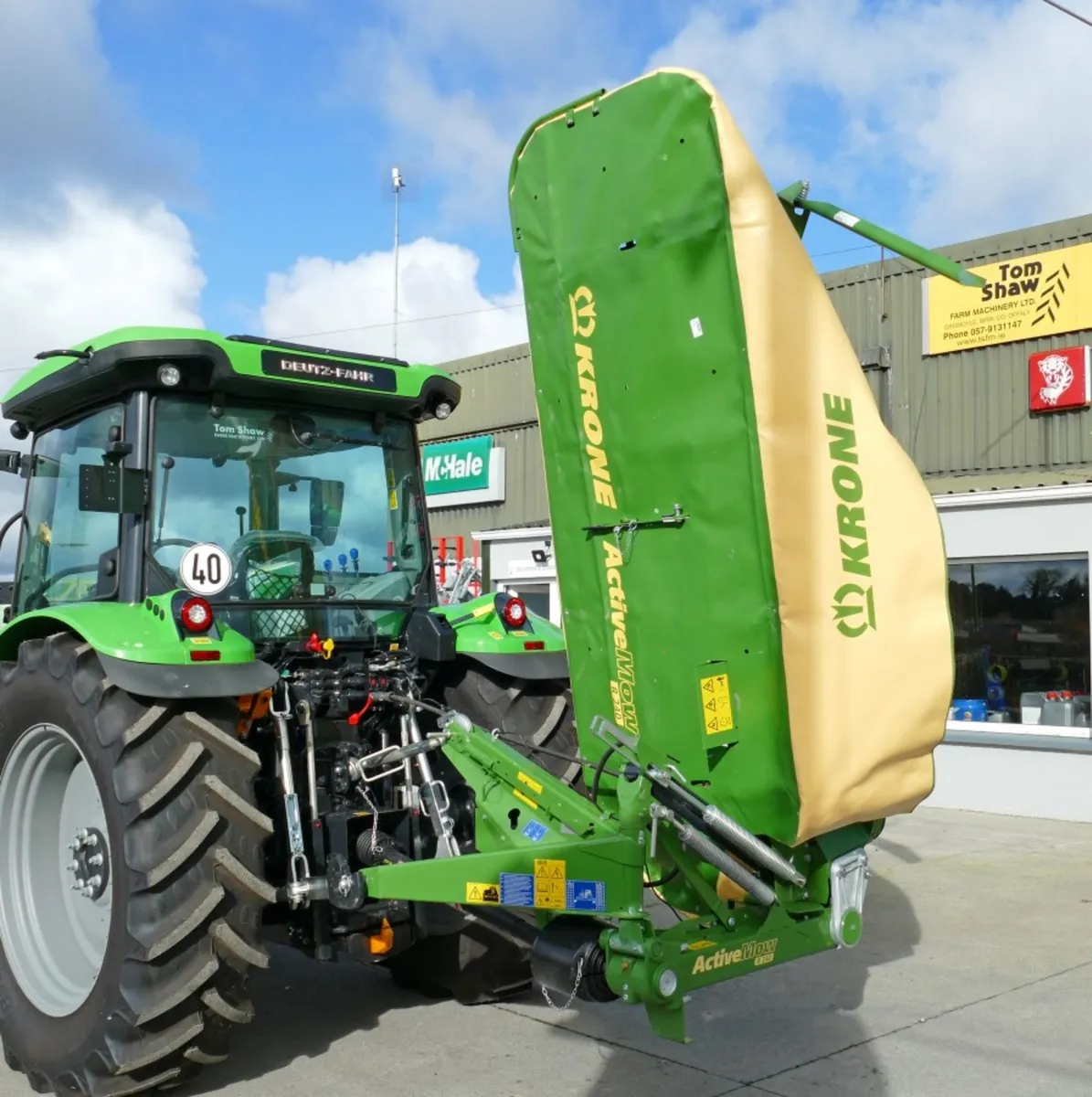 Krone 8/9ft Topper/ Mower - Image 1