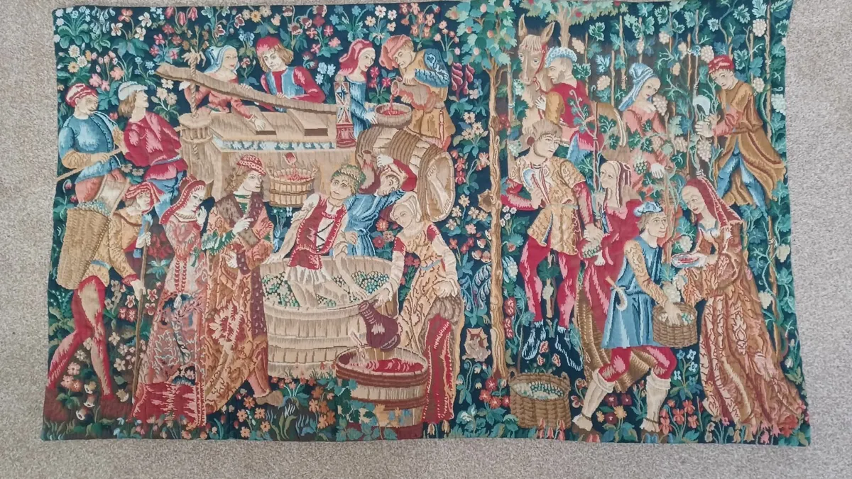Original French tapestry - certificate of origin - Image 1