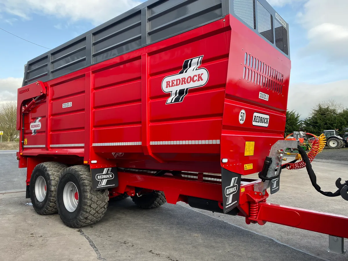 New Redrock silage trailers in Kilkenny - Image 1