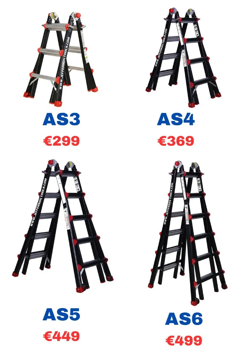 Jefferson AS3/4/5/6 Multi-Purpose Ladder - Image 3