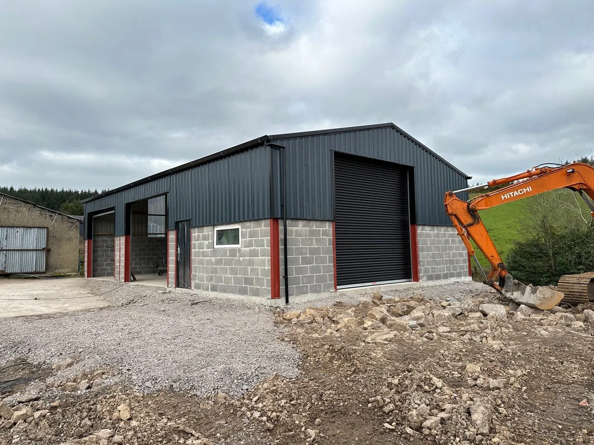 !!!NEW KIT GARAGE!!! 47x30x12 KIT SHED - Image 1