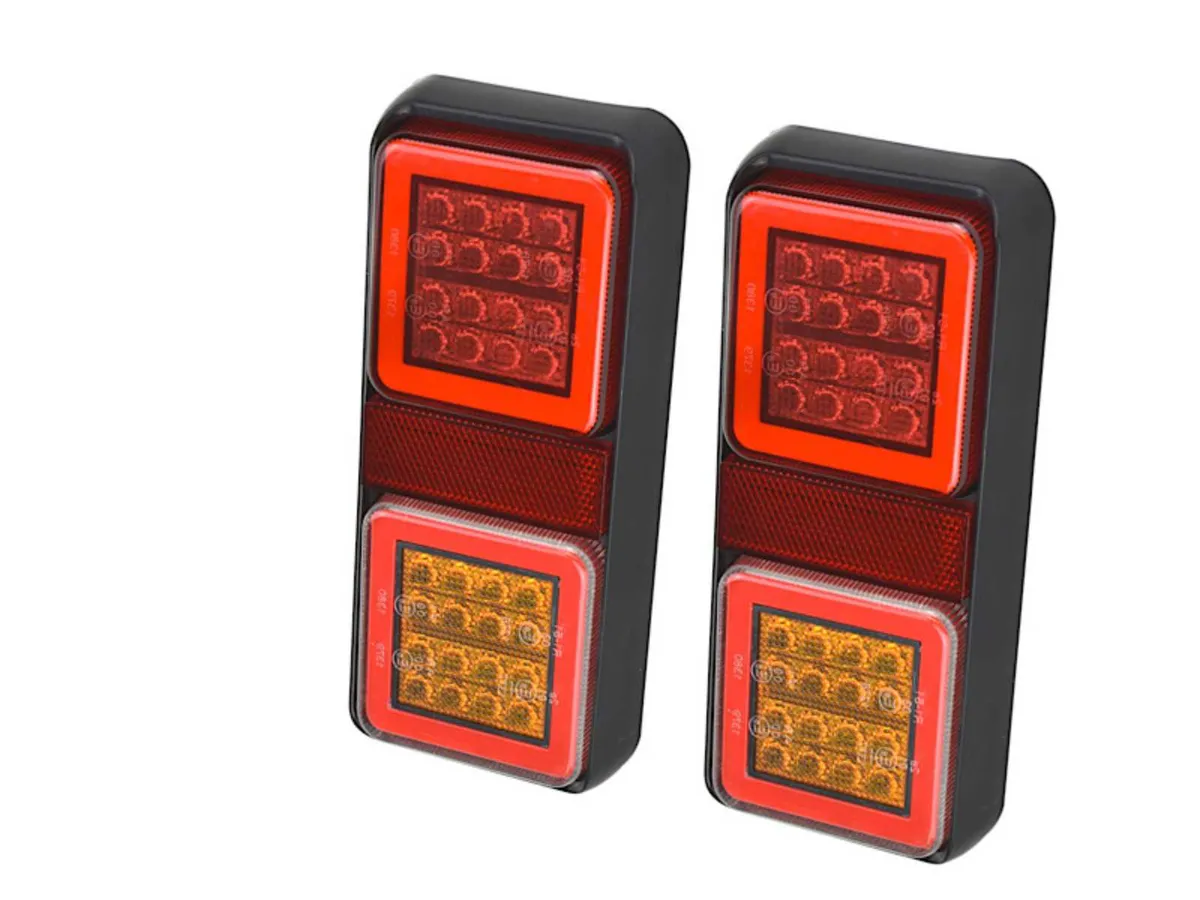 12/24V NEO-GLOW Rear Trailer Lights - Image 1