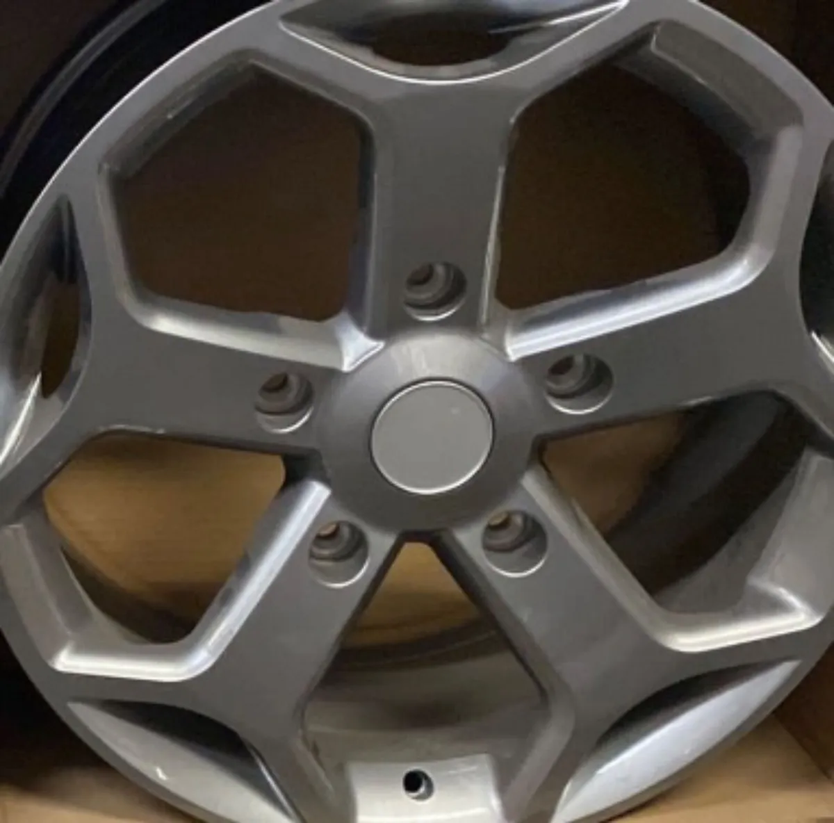 18” Ford transit grey alloys & tyres