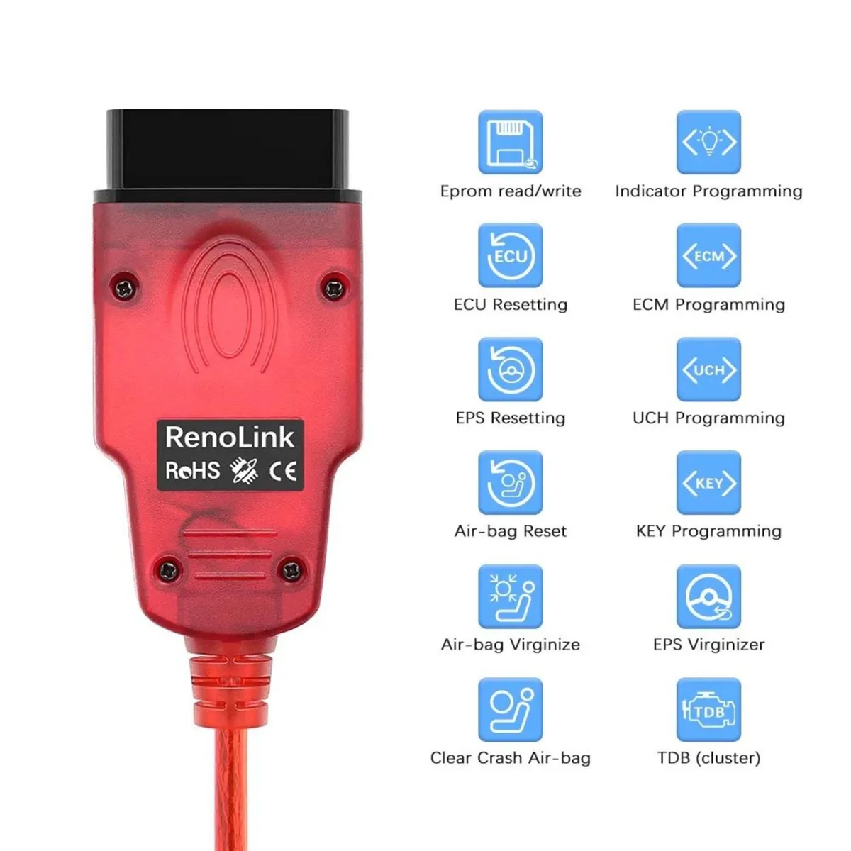 Renolink V1.98 OBD2 Renault Car Diagnostic - Image 1