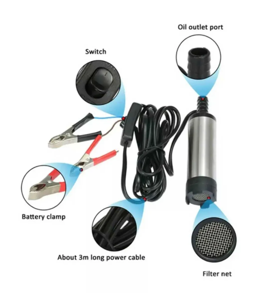 ONLY €17 12V Submersible Transfer Pump.. - Image 4