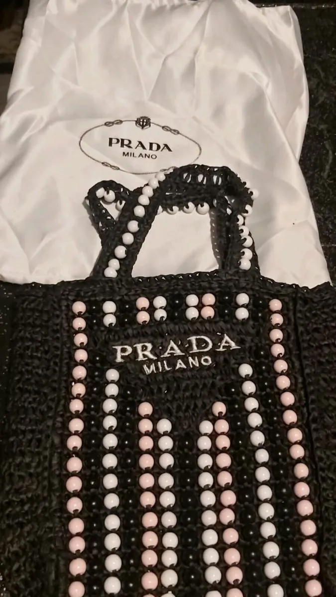 New PRADA handbag with dustbag - Image 1