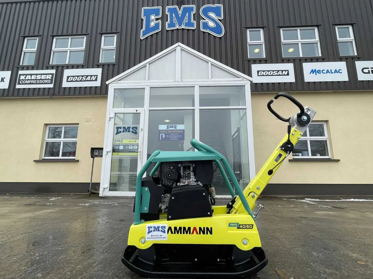 New Ammann APR 40/60 vibratory plates - Diesel - Image 1