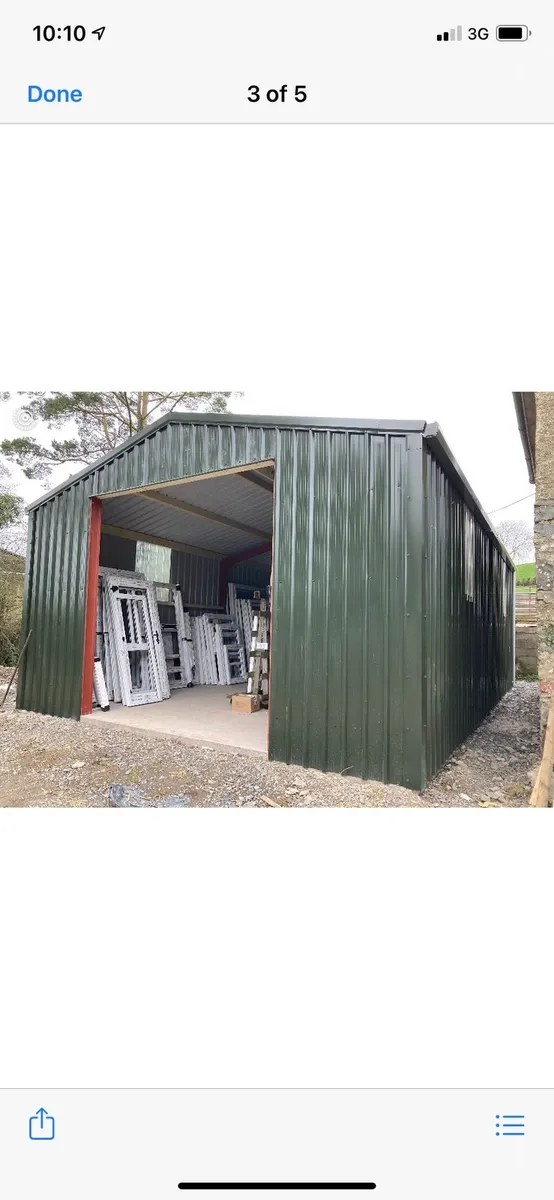 32x20x10 kit shed - Image 1