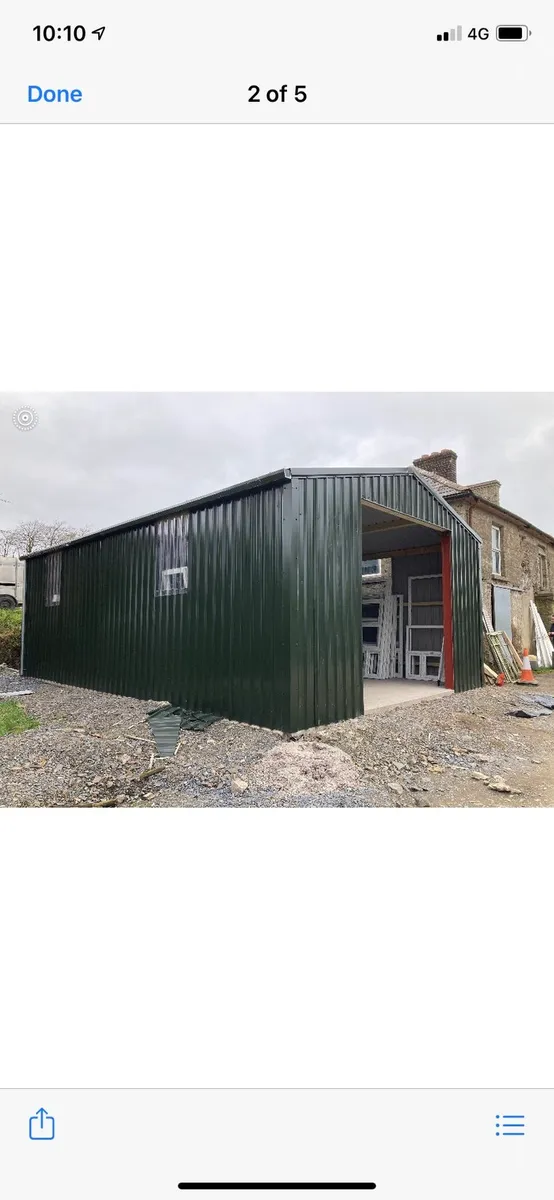 32x20x10 kit shed - Image 2