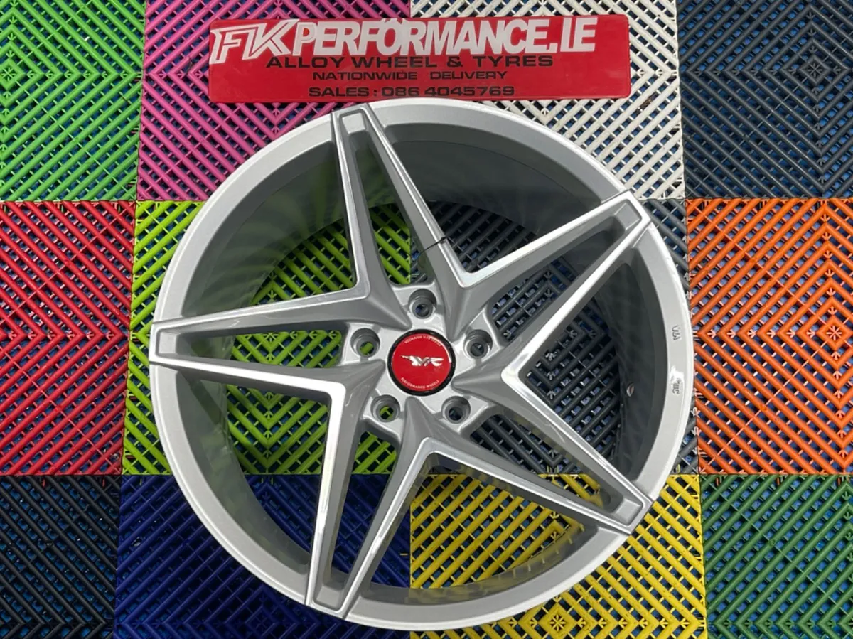 19”. Veemann vfs46 silver 5x112 9.5 - Image 2