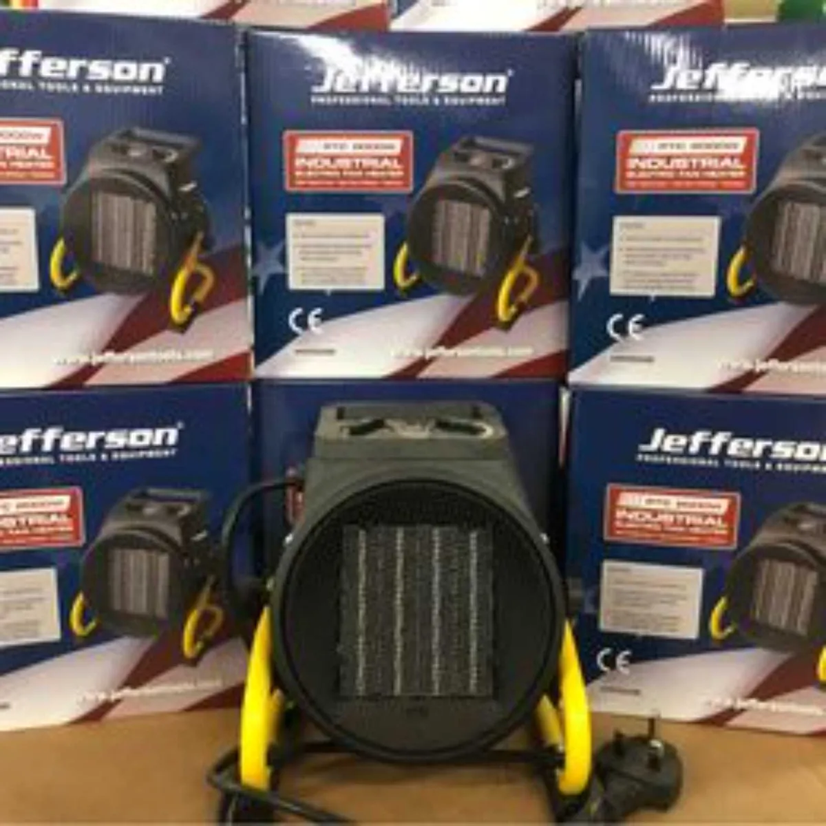 Jefferson Electric fan Heater 2 KW - Image 1