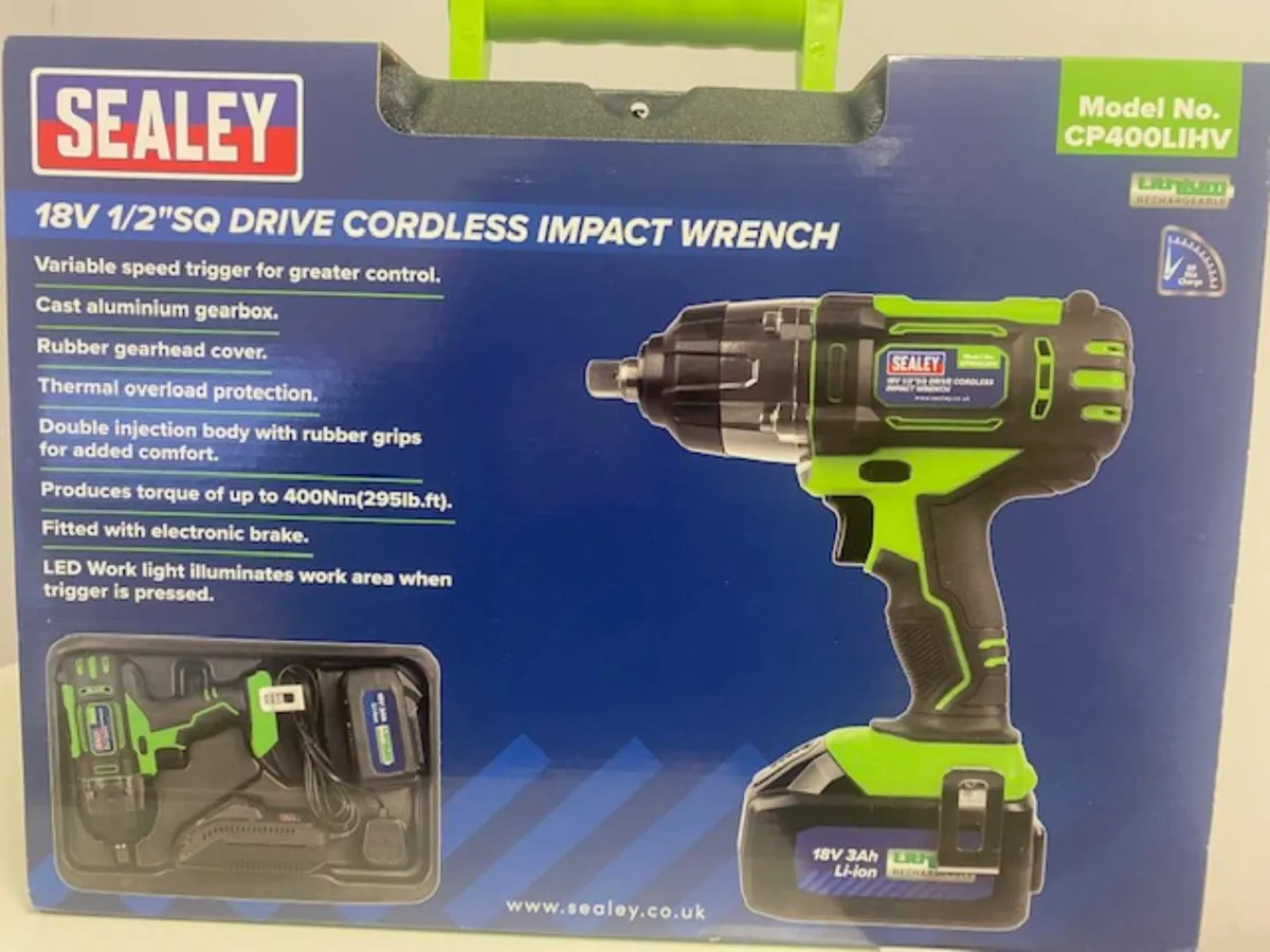 Sealey Half Inch Impact Wrench - Image 4