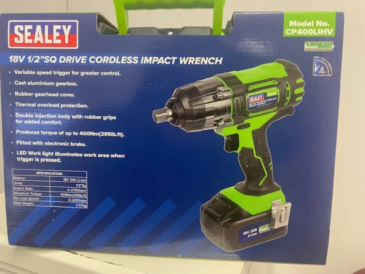 Sealey Half Inch Impact Wrench - Image 1