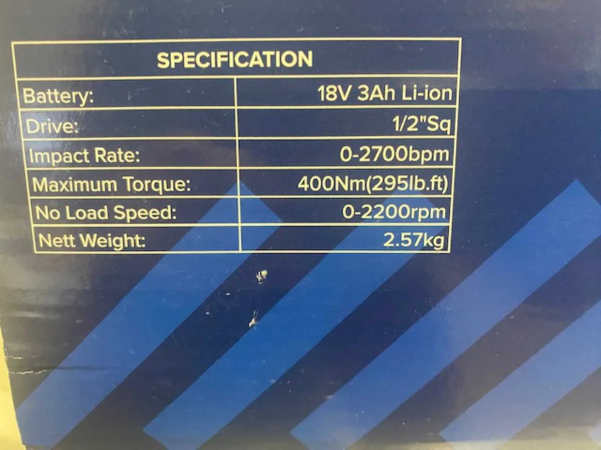 Sealey Half Inch Impact Wrench - Image 3