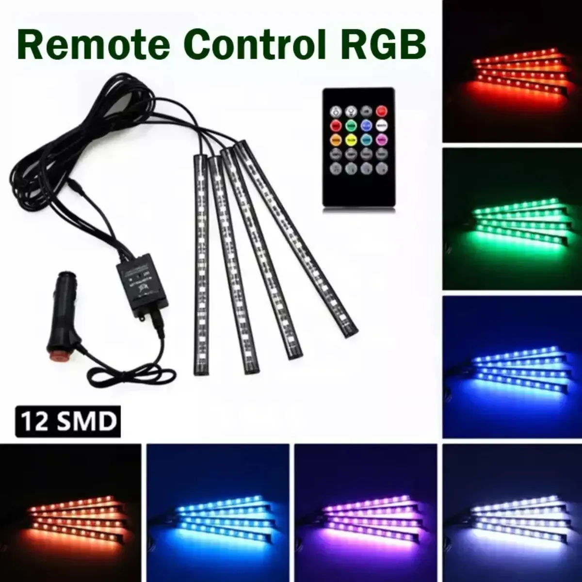 LED Mulit Colour CaR Interior light Kit - Image 4