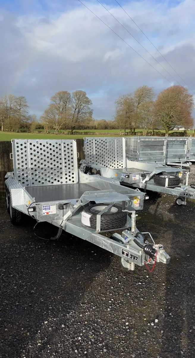 Full range Ifor Williams plant trailers in stock - Image 4