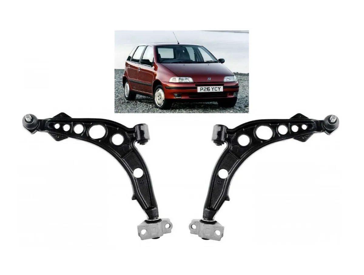 Pair Punto 93- Front Wishbone Control Arm L/H R/H - Image 1