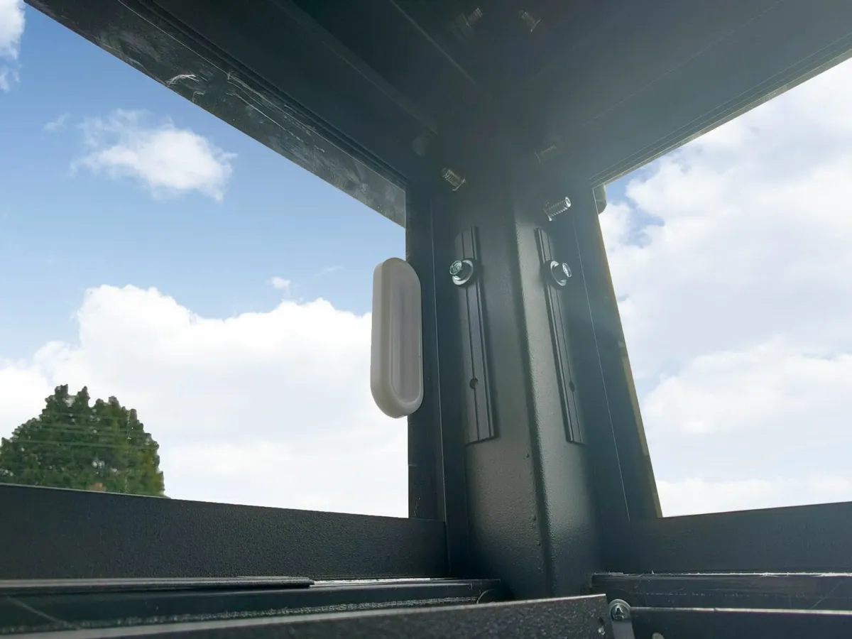 The Panoramic 8ft x 7ft Steel Shed - SHOP SOILED - Image 2