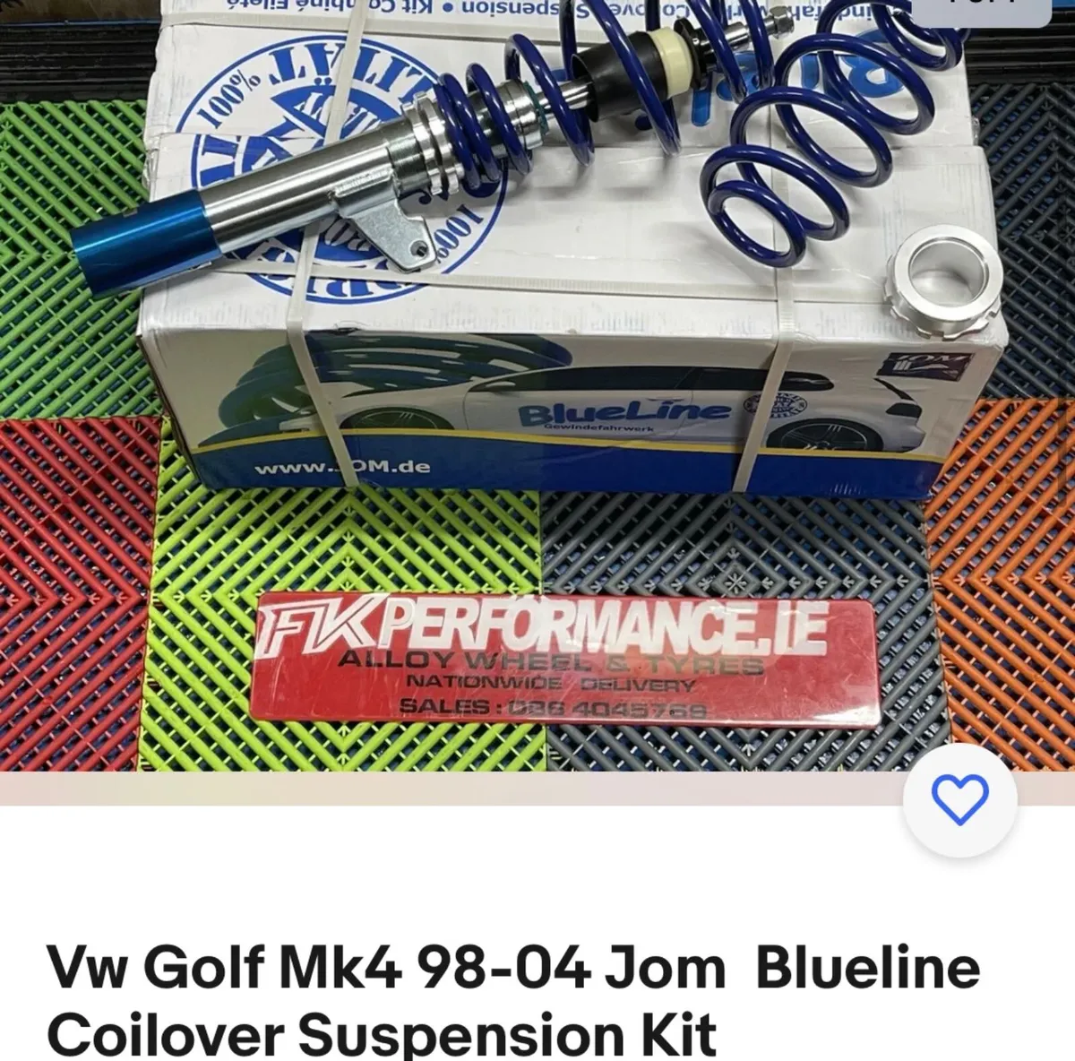 Vw golf mk4 Coilover kit offer
