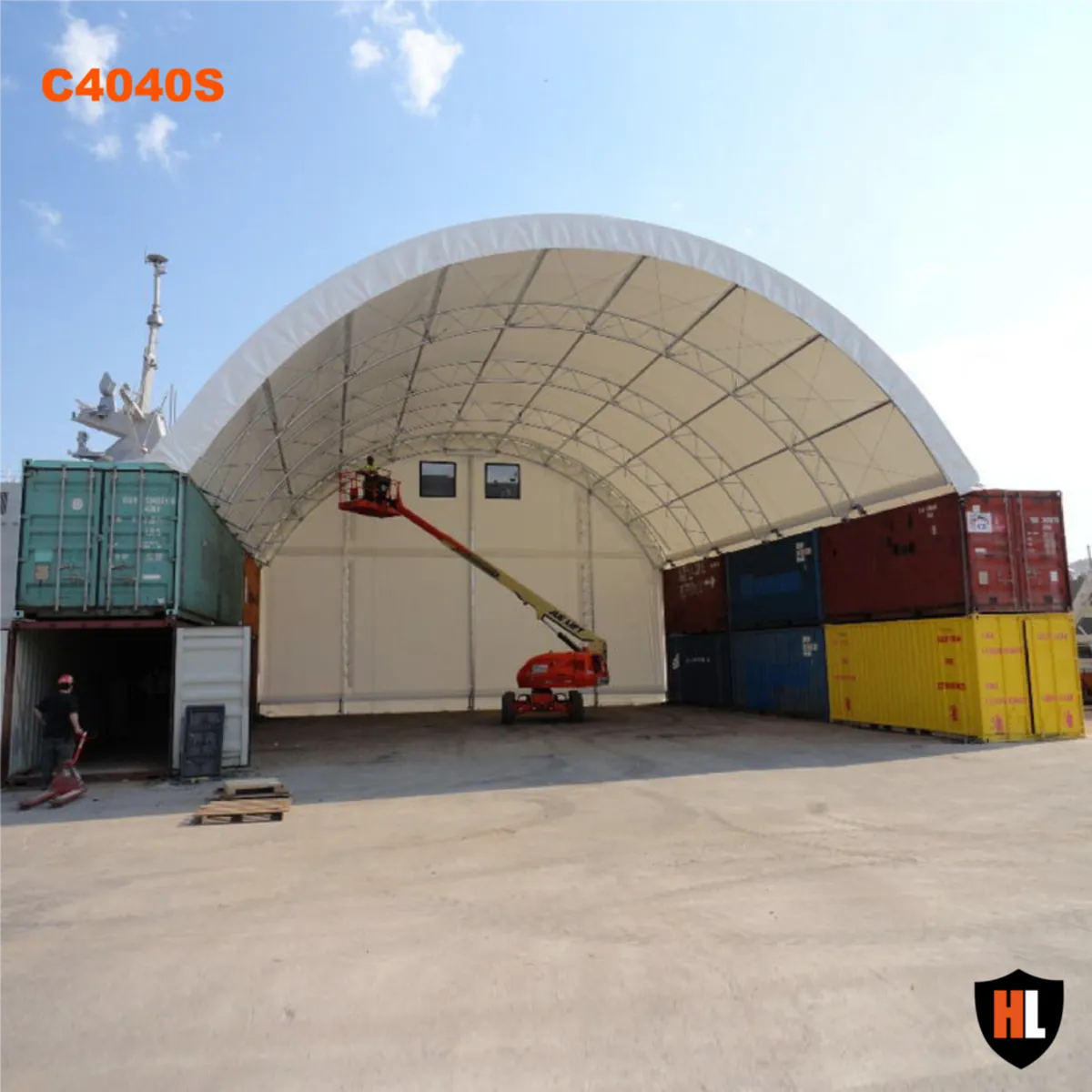 40 X 40 FT CONTAINER SHELTER - Image 2