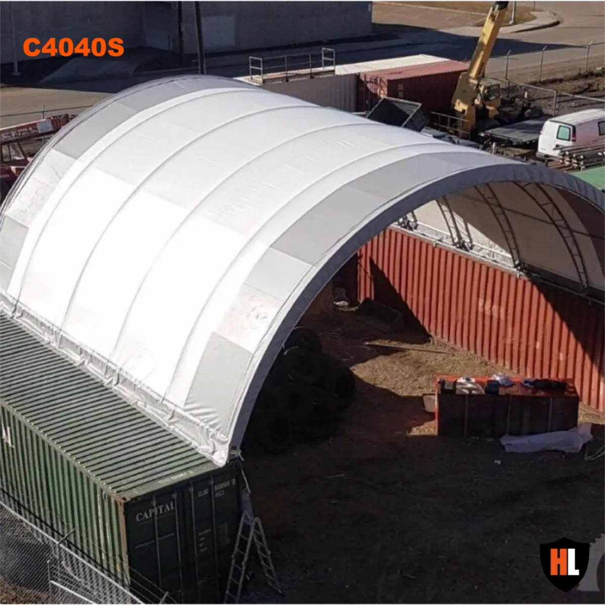 40 X 40 FT CONTAINER SHELTER - Image 3