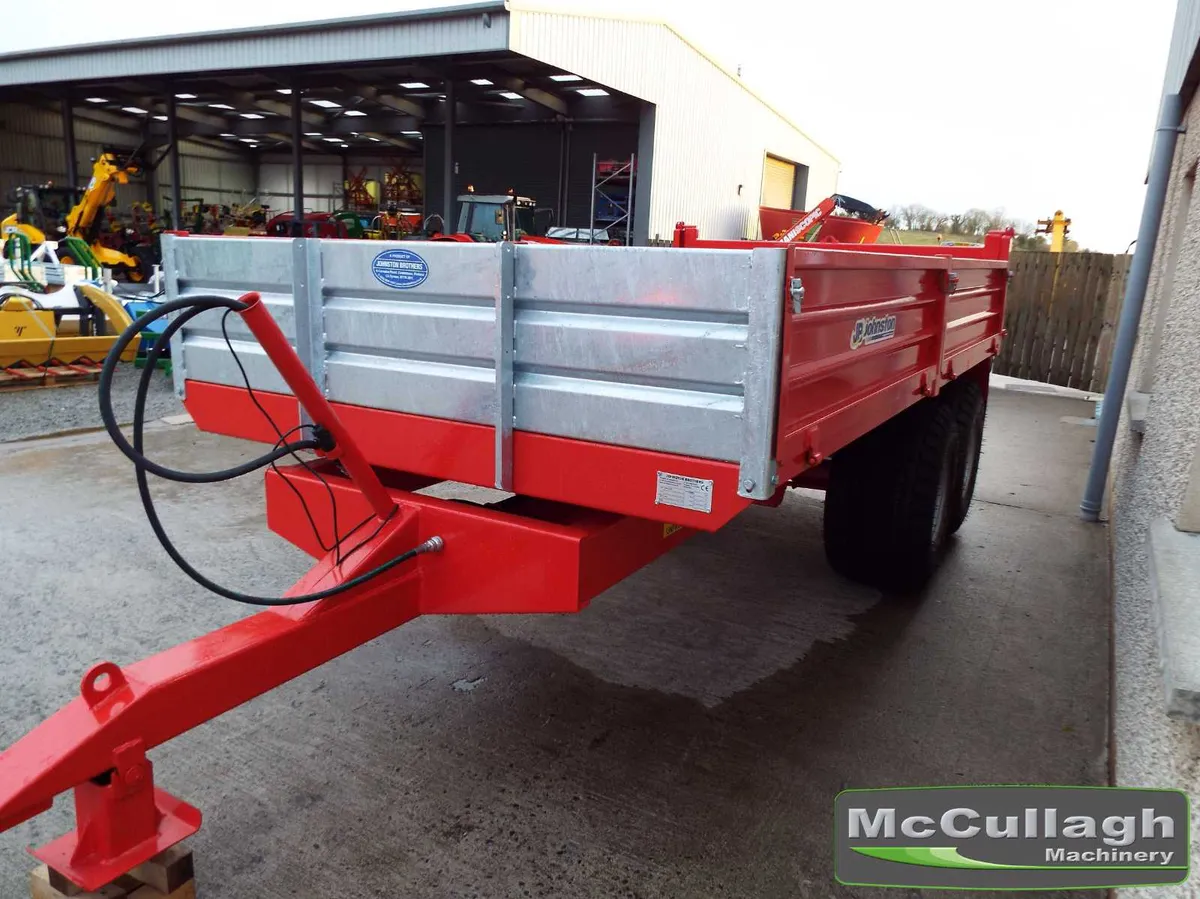 New Johnston 14ft x 7ft6 Tipping Trailer - Image 4