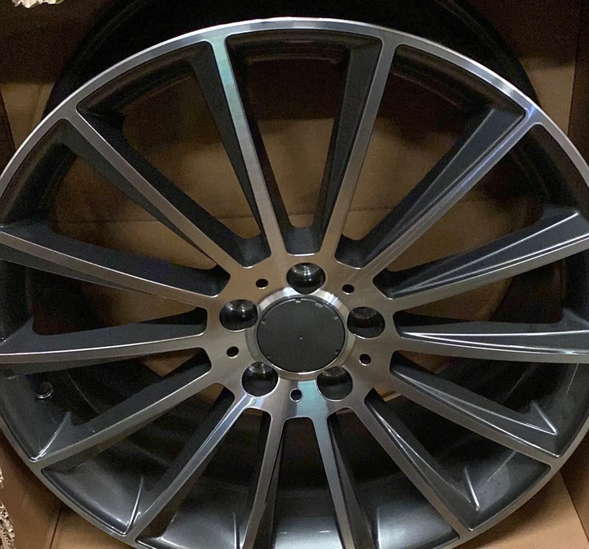 19” Mercedes c e class alloys & tyres 5x112