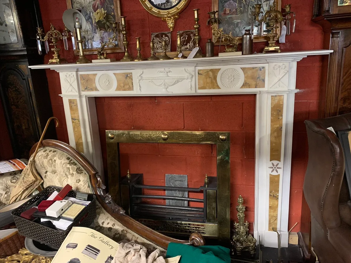 Large range of antique fireplaces. - Image 4