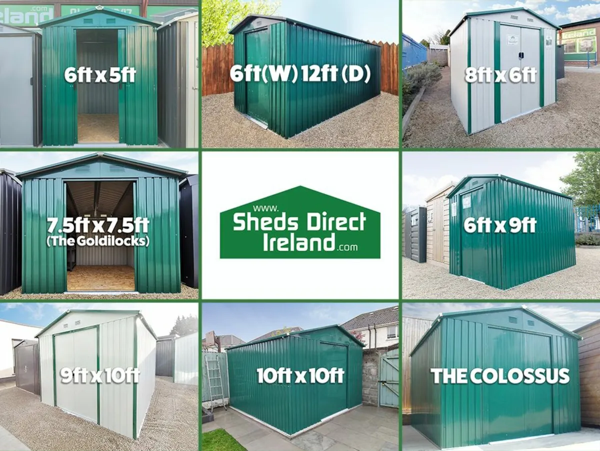 Steel Garden Sheds - Image 1