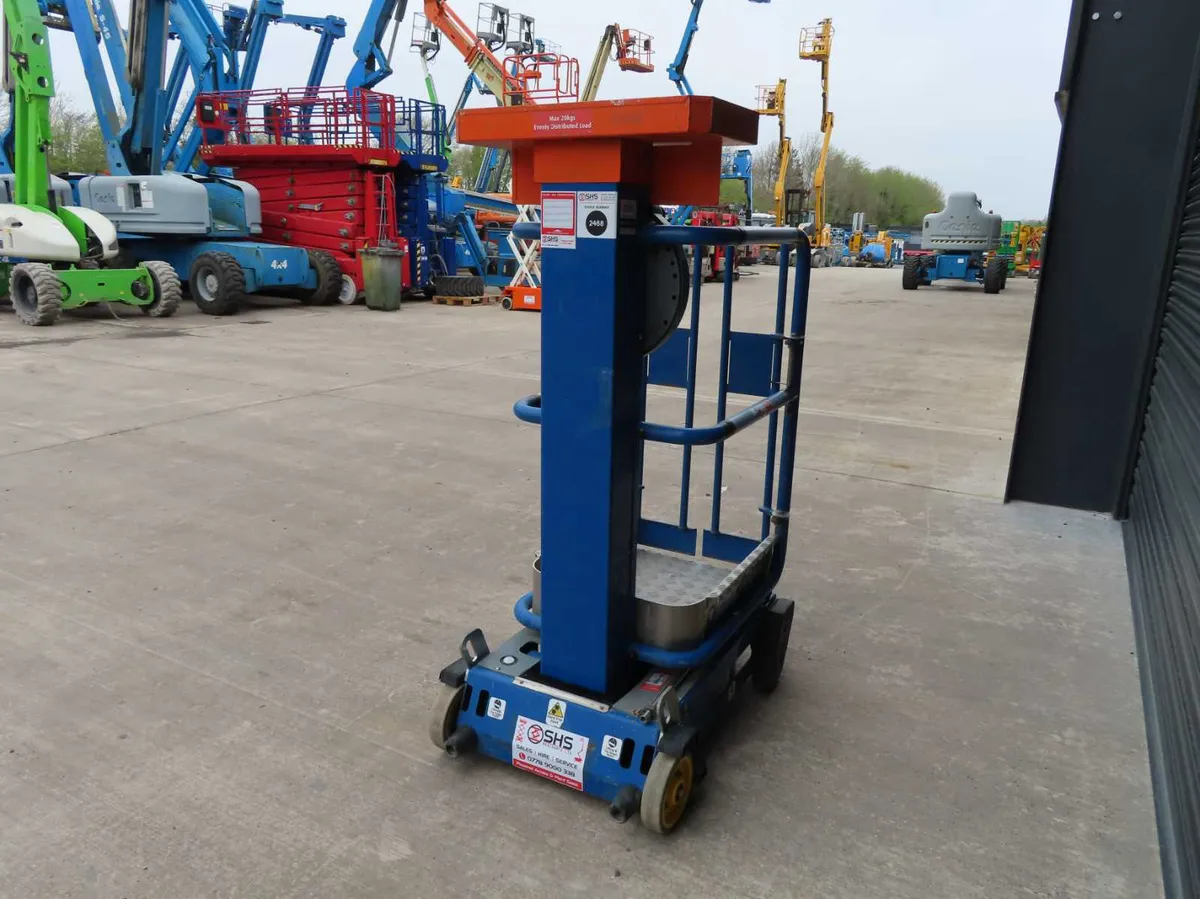 Power Tower PECO Lift Man Lift SN 2474 - Image 3