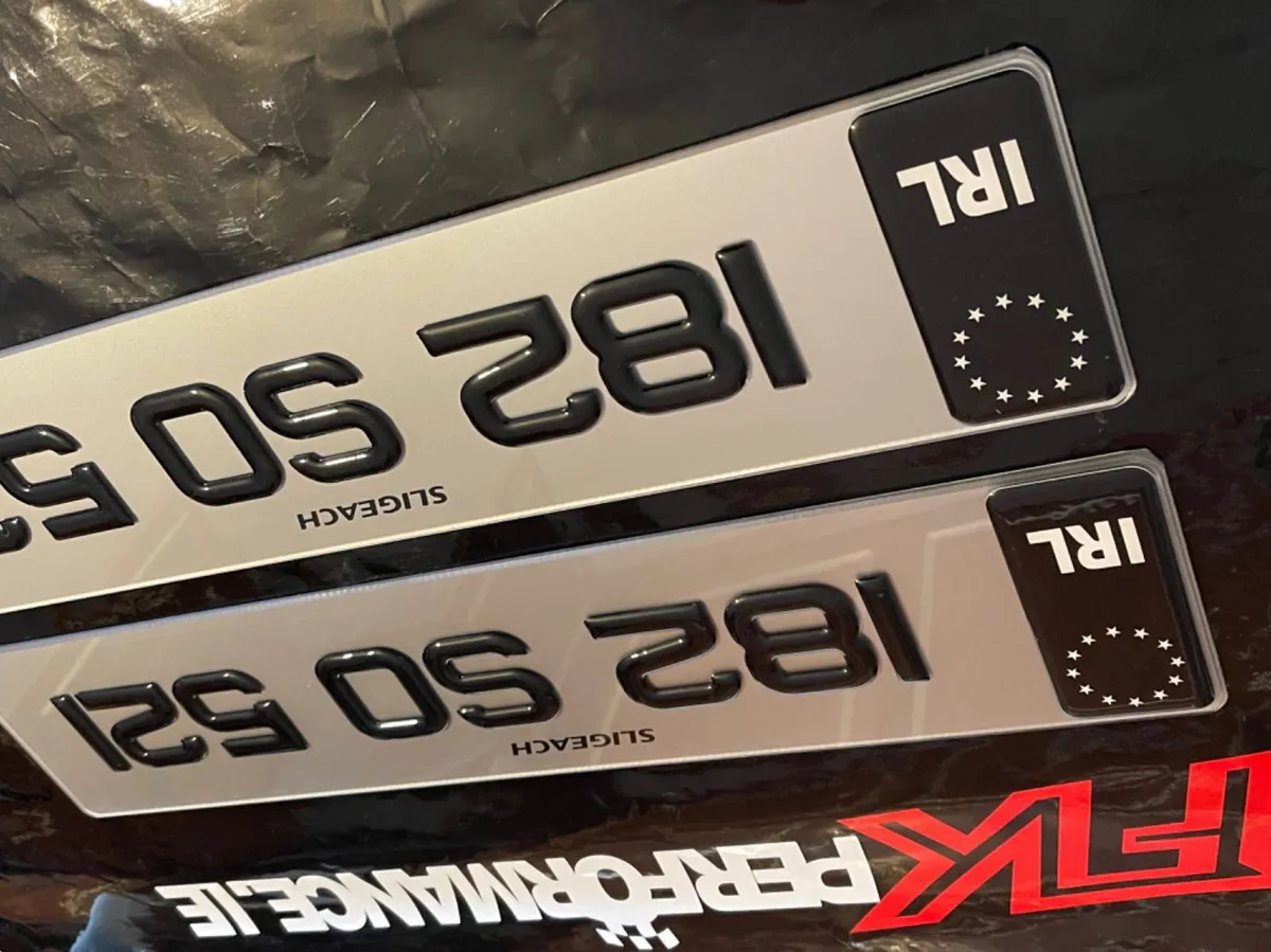 Ultimate gel German jap number plates - Image 3