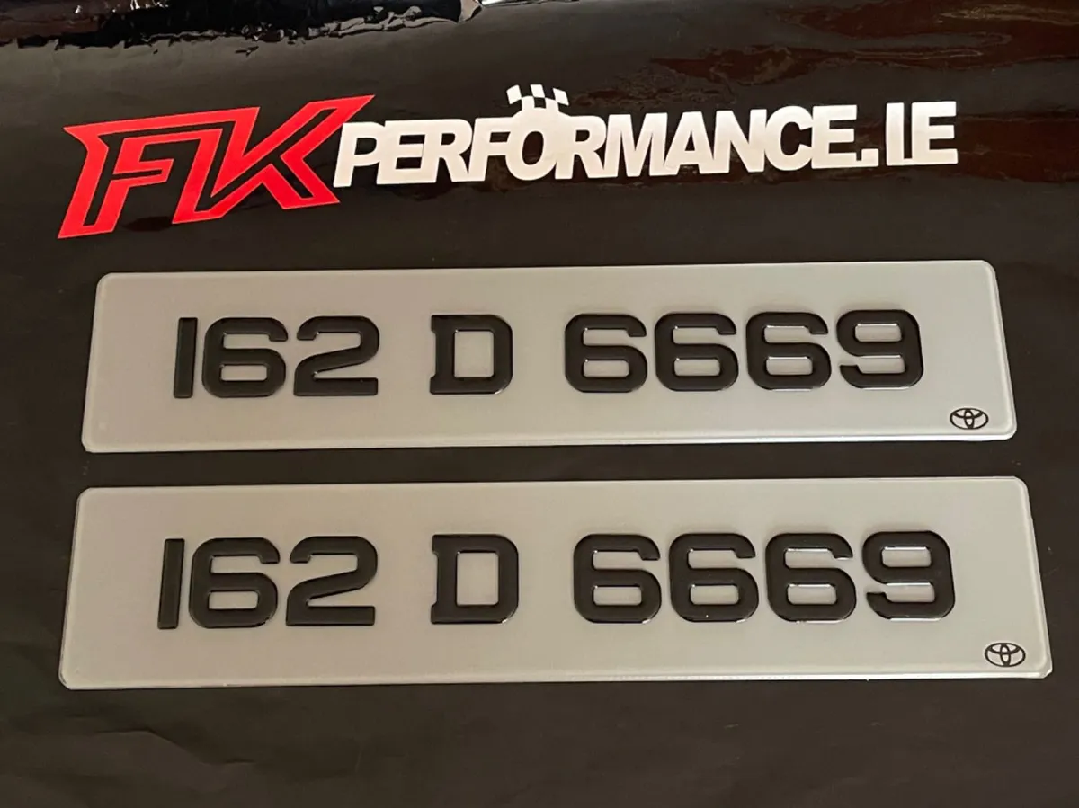 Ultimate gel German jap number plates - Image 4