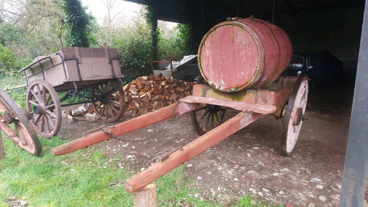 100 Gallon horse drawn manure spreader - Image 3