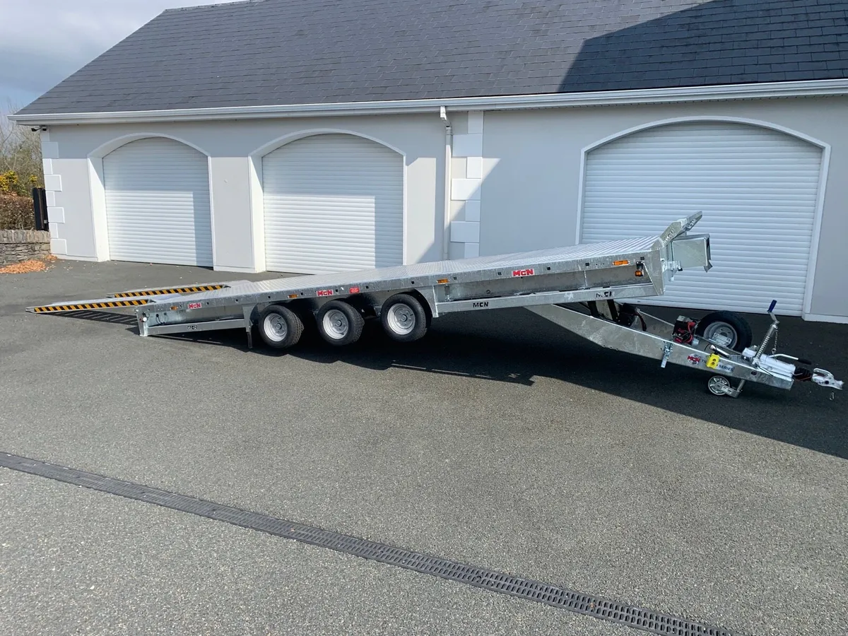 MCN 18ft Tiltbed Multipurpose Transporter Trailer - Image 2