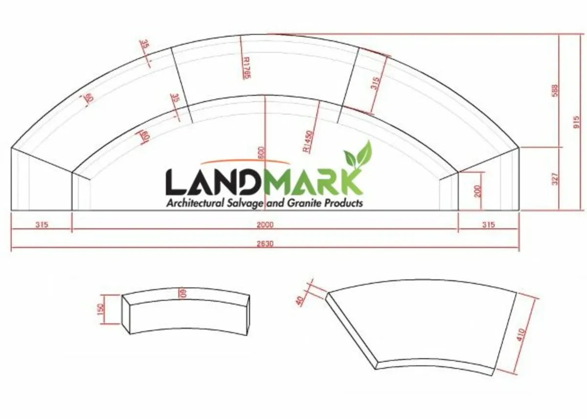 Granite Curved Step - Image 4