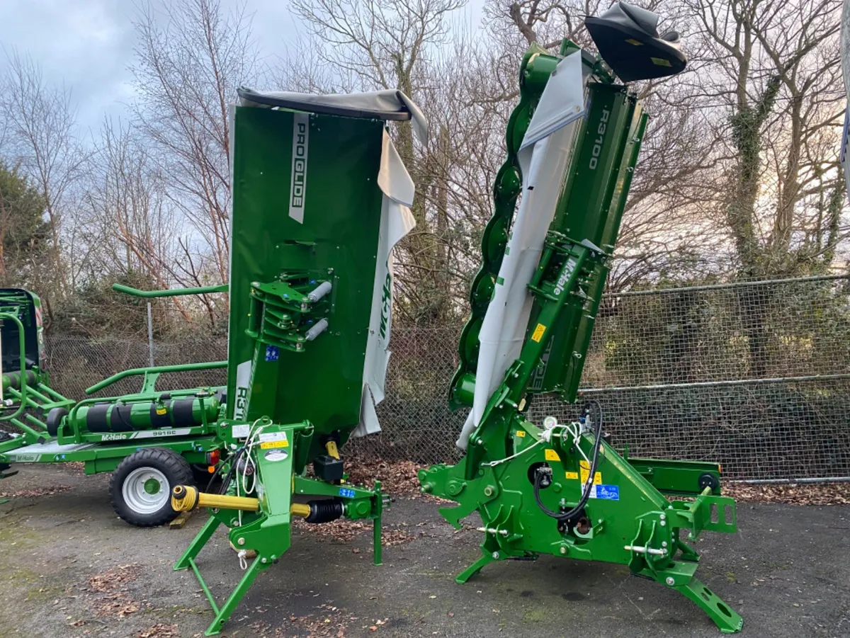 New Mchale mowers in stock front and back - Image 2
