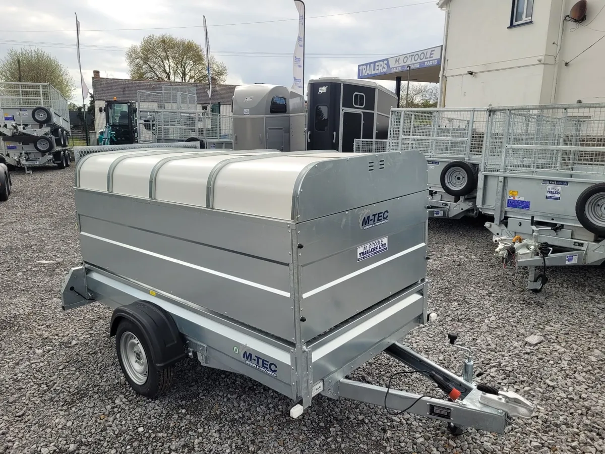 NEW M-TEC  8' x 4'  CALF,  SHEEP,  PIG  TRAILER - Image 4