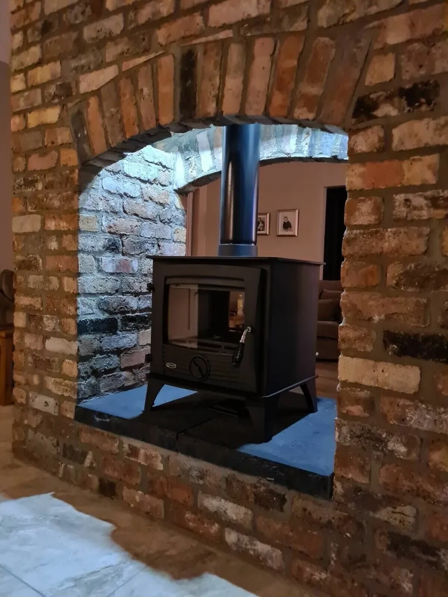 HENLEY DRUID 14 DOUBLE SIDED MULTI FUEL STOVE - Image 3