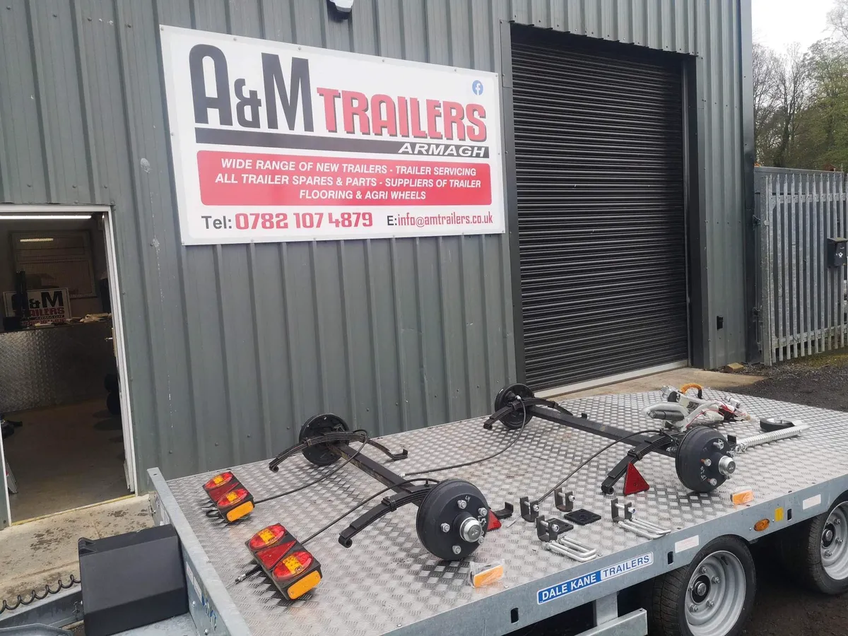 Trailer axle kit Ifor Williams parts - Image 3