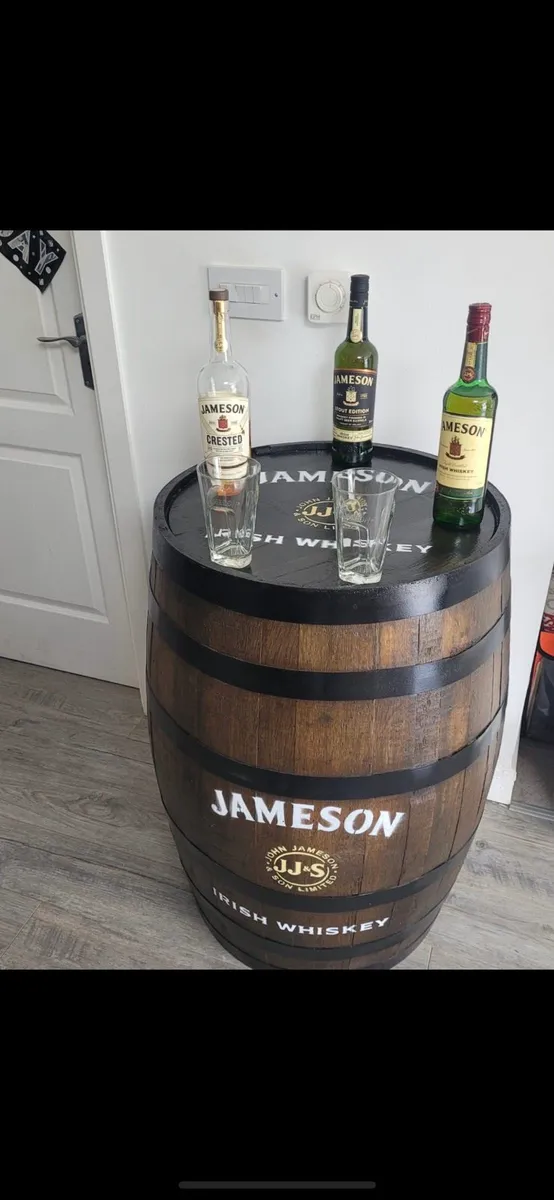 whiskey barrels - Image 1