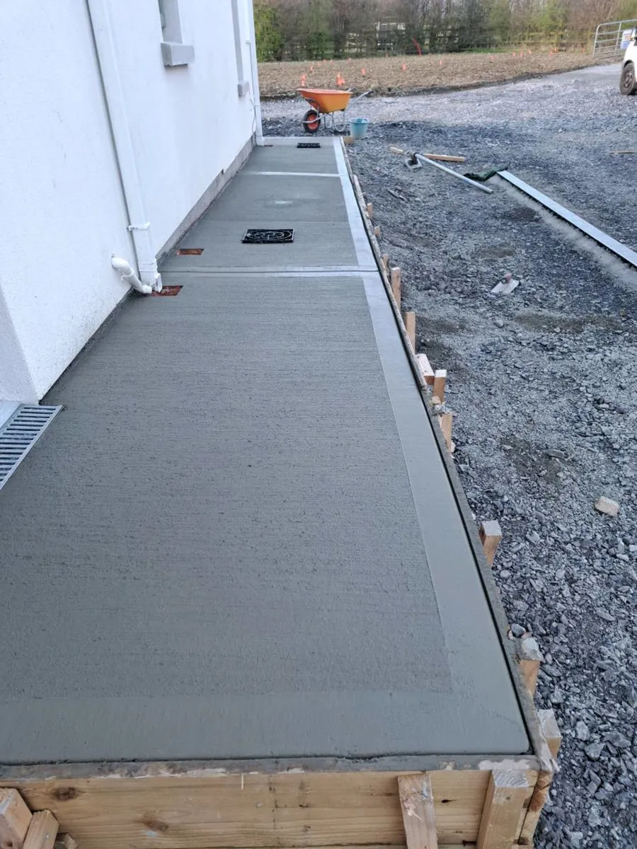 Concrete driveway- floors- yards- footpaths ect, - Image 2
