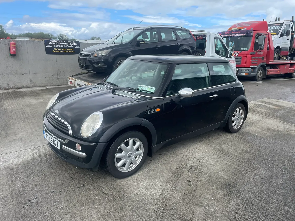 2003 mini 1.6 petrol for dismantling
