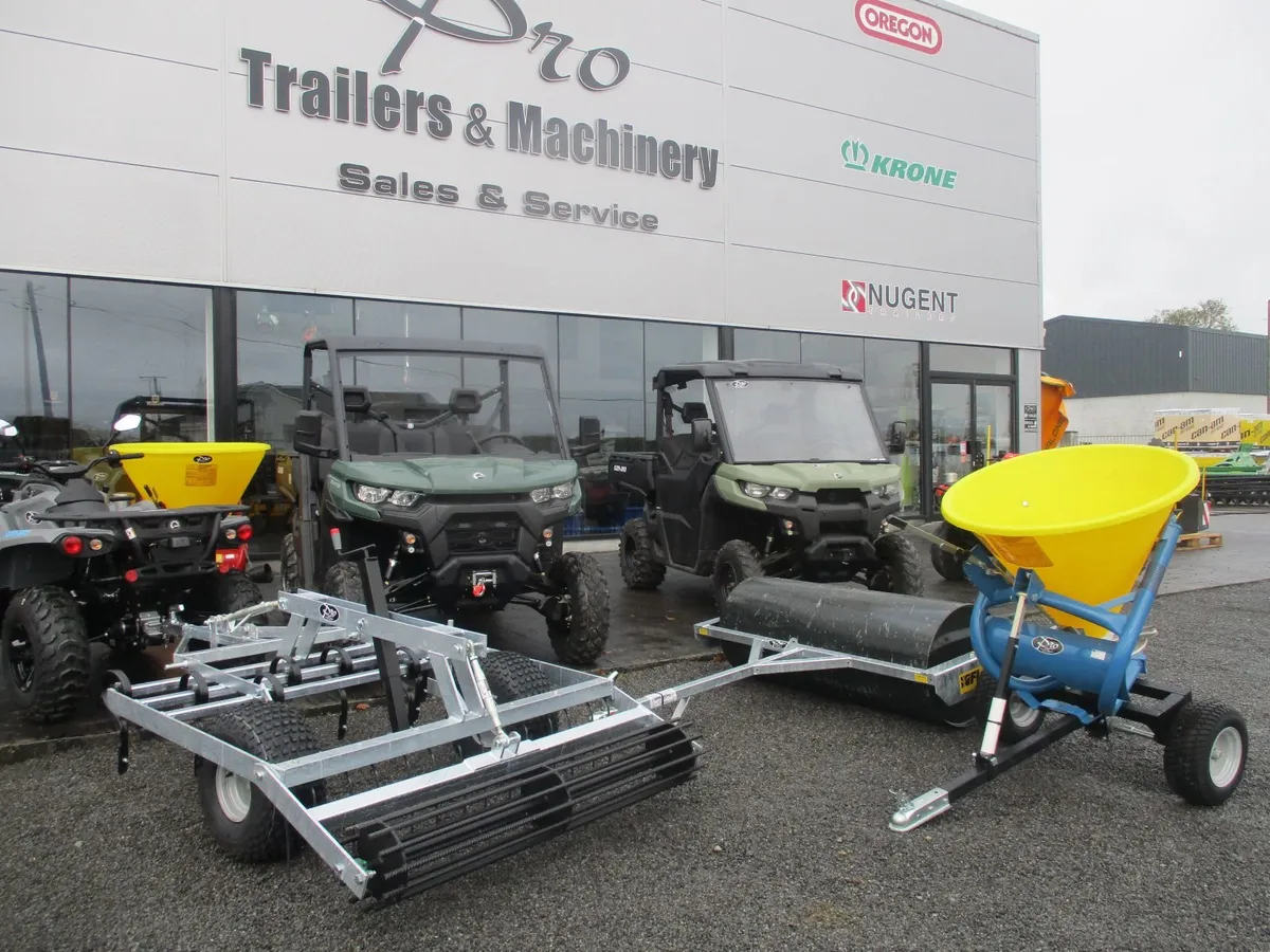 quad arena harrow quad rollers spreaders trailers - Image 1