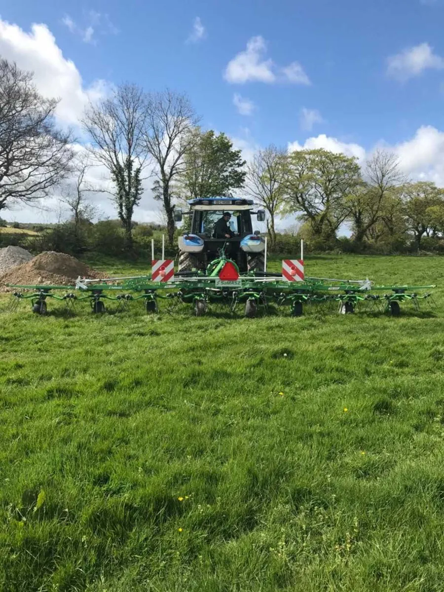 SaMASZ P8-890,  8 Rotor Tedder - Image 2