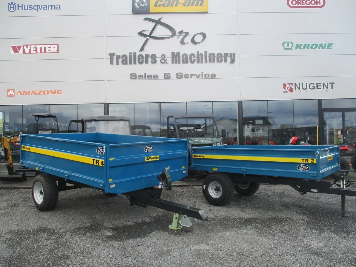 Fleming tractor tipper trailer  2 ton 4 ton 6 ton - Image 3