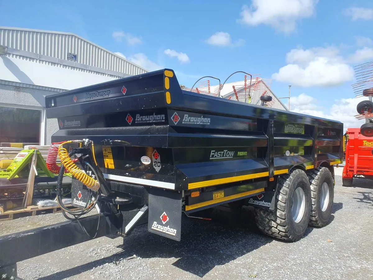 Broughan 20T & 16T DUMP Trailer In STOCK - Image 2
