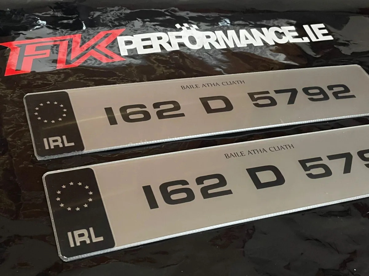 Ultimate tinted number plates delivered - Image 2