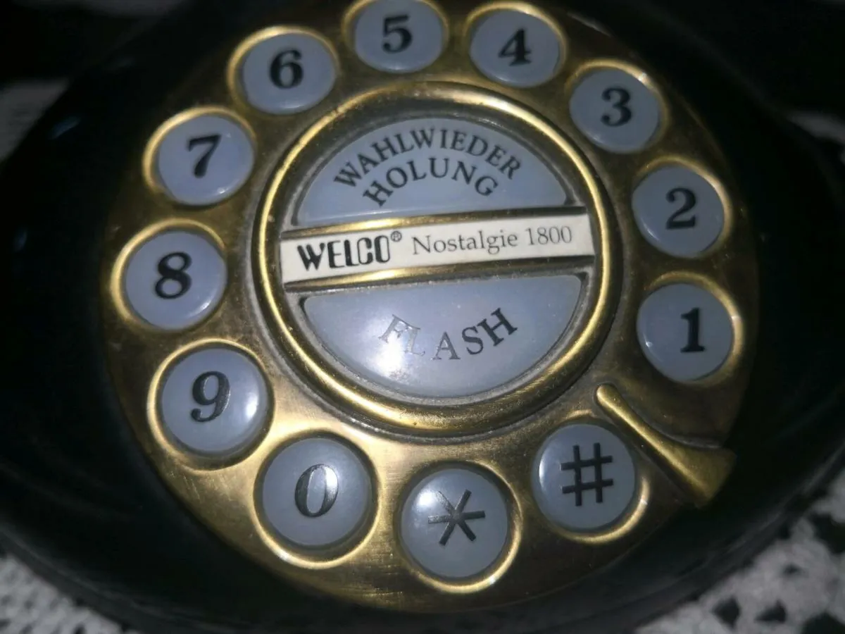 Nostalgia telephone 1800 Welco - Image 2